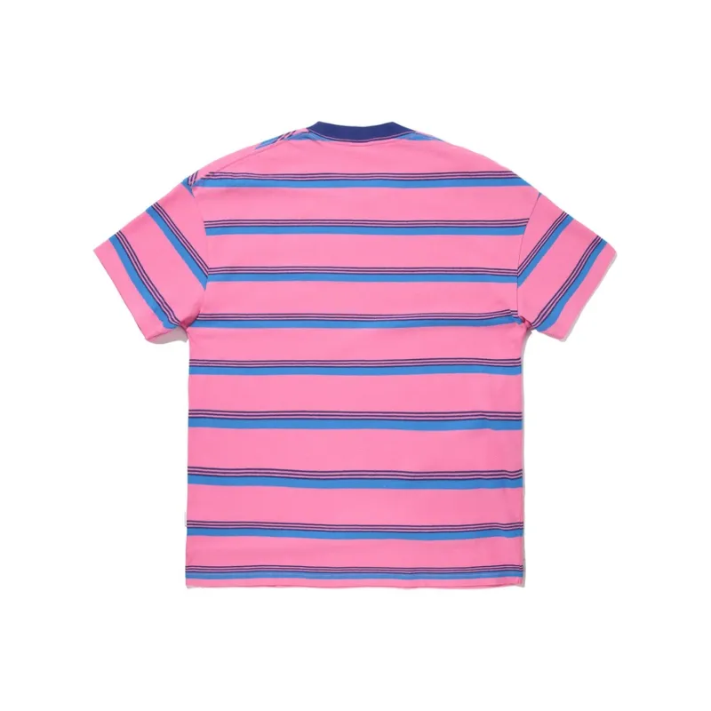 LiNing x TAKASHA,LIANMINGKUAN T Shirt Unisex Red Striped-1