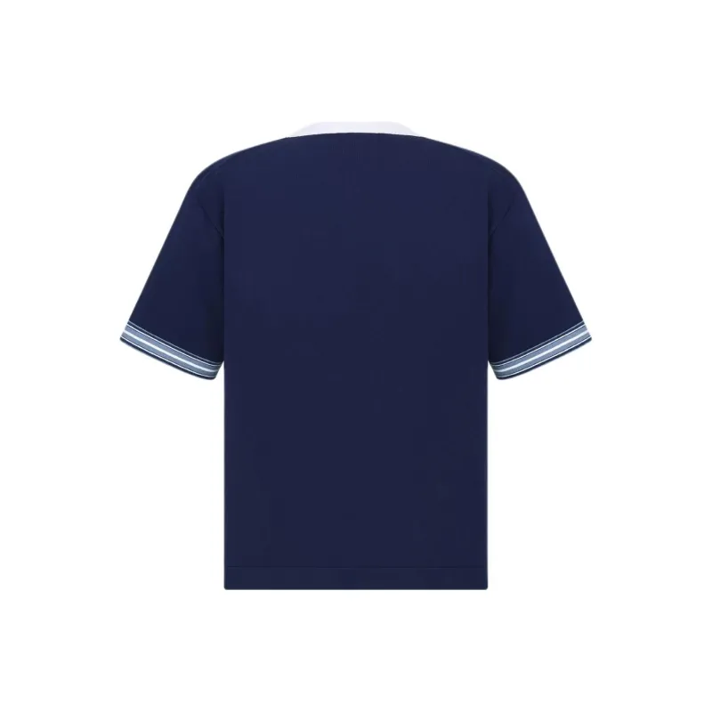 DIOR T Shirts Men Blue-1