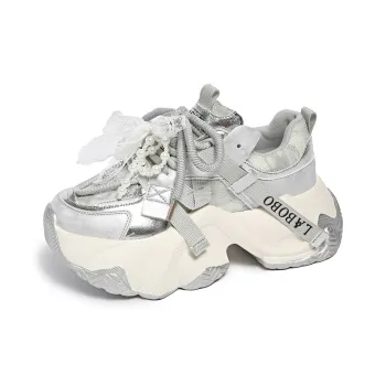 IHBOZ Anti Slip Wear Resistant Low Top Chunky Sneakers Women's