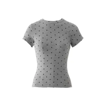 MPOX T Shirts Women's Light Gray
