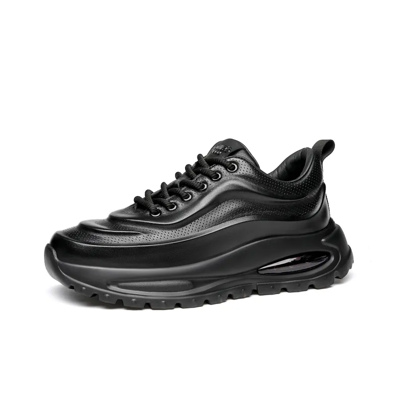MILLIE'S Wear resistant And Lightweight Low Top Casual Shoes Men's Black-1