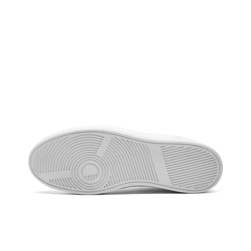 He Jinchang Anti Slip Wear Resistant Low Top Skateboard Shoes Men's Light Cloud White-4