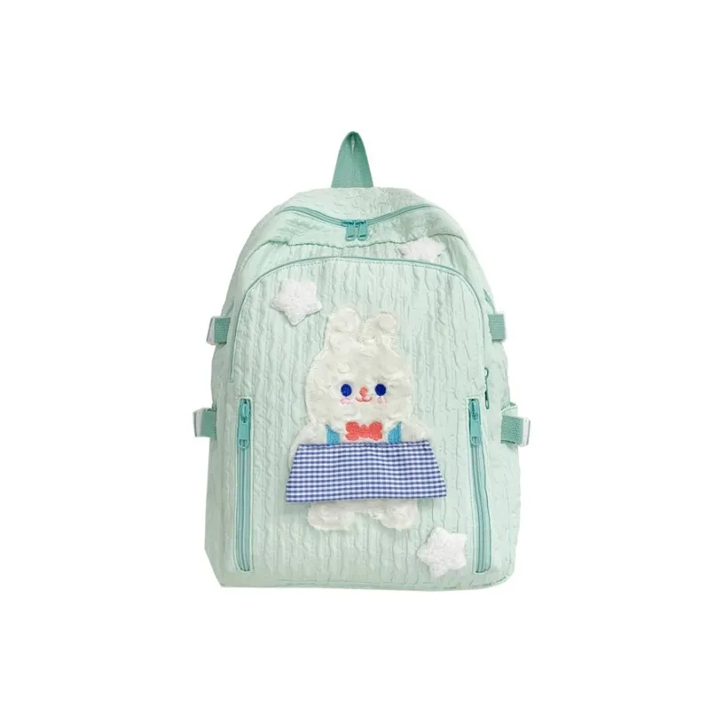 WICKBUEN Composite Cloth Backpack And Outbound Bag Women's Multicolor-9