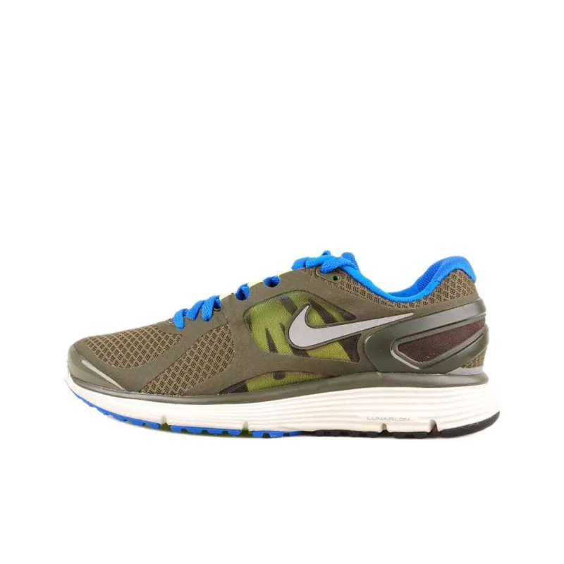 Nike Lunareclipse + 2 Low Top Running Shoes Men's Green-0