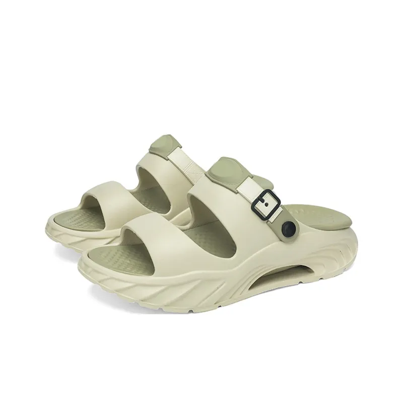 OUGLEMEN Quiet Slip Resistant Odor Resistant Abrasion Resistant Slide Slippers Unisex Box-23
