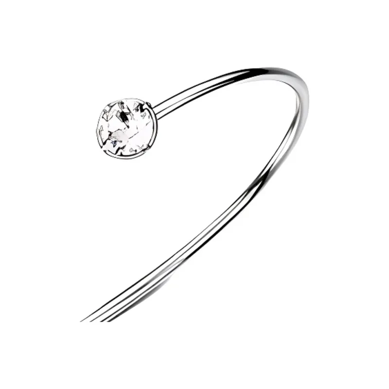 BROSWAY 925 Sterling Silver Bangles Women's Silver-1