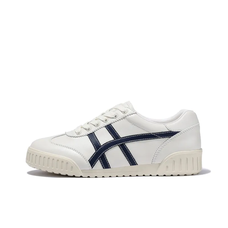 BELLALILY Lightweight Low Top Casual Shoes Women's White-0