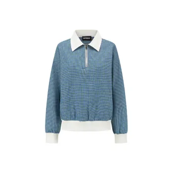 AXYPAGES Polo Shirts Women's Peacock Blue