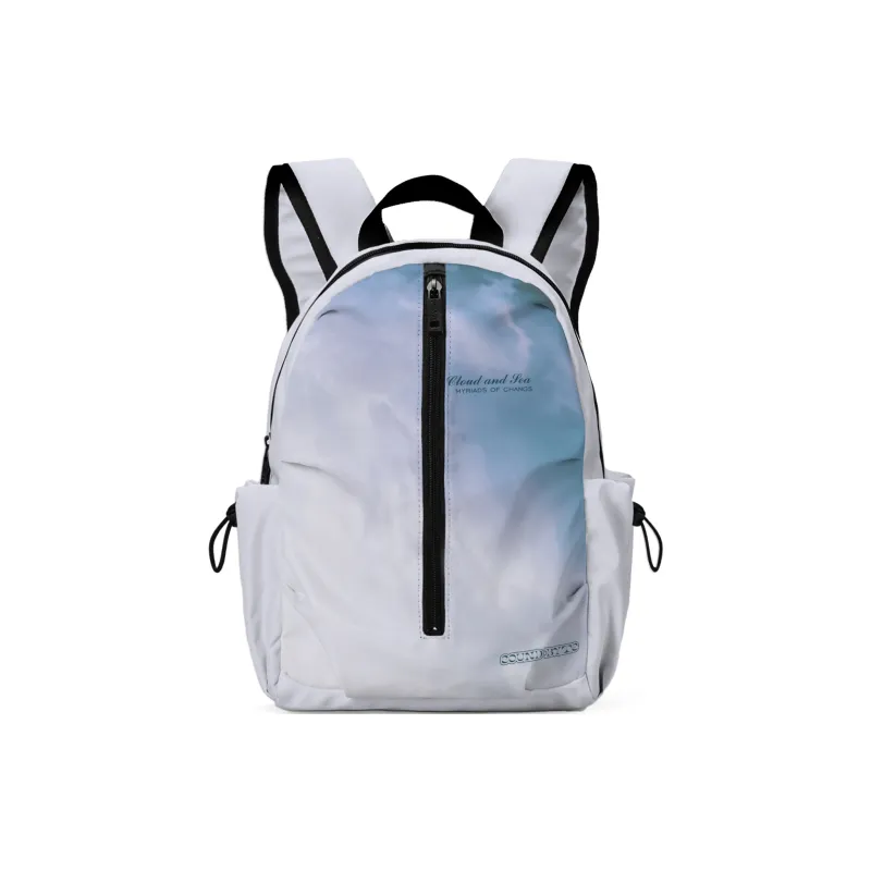 DRACONITE Polyester Backpack Regular Unisex Ecru-12