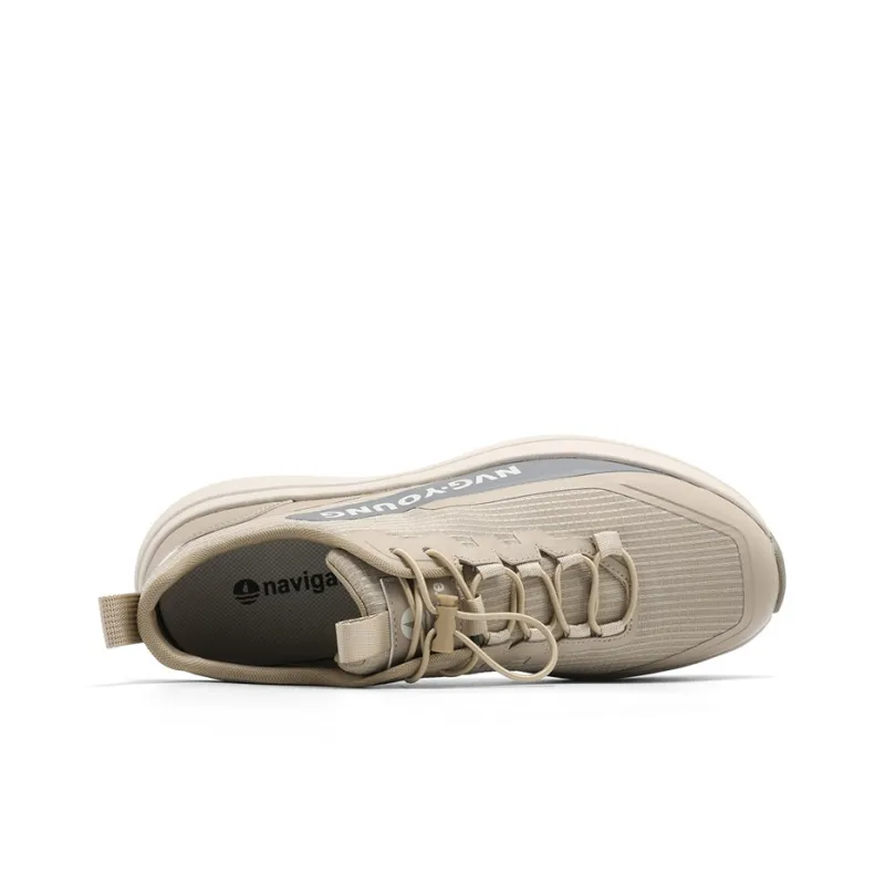 NAVIGARE Small Sailboat Breathable And Lightweight Low Top Casual Shoes Men's Apricot-3