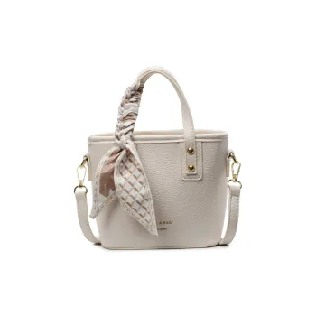 TOUTSEUL YOLO PU Shoulder Bag, Crossbody Bag, Handbag Regular Women's Ecru/Black/Khaki/Light Blue/Pink/Brown