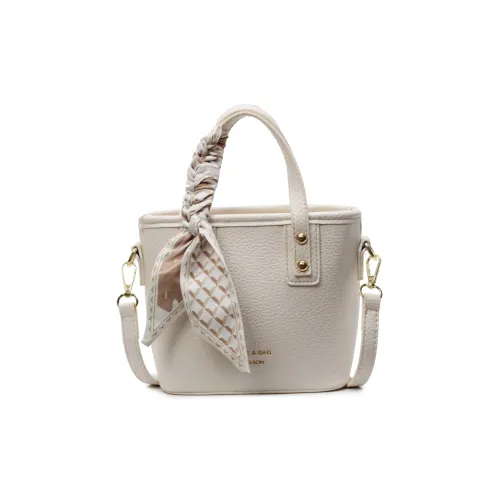 TOUTSEUL YOLO PU Shoulder Bag, Crossbody Bag, Handbag Regular Women's Ecru/Black/Khaki/Light Blue/Pink/Brown