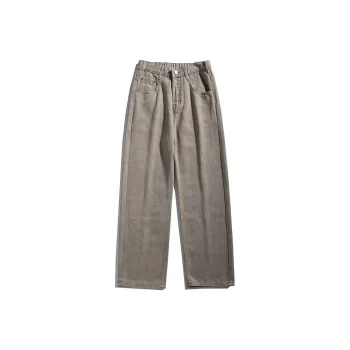 Lulifama Jeans Unisex Khaki