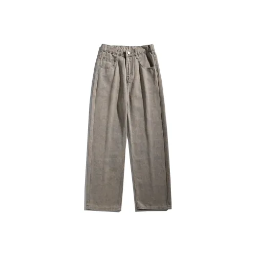 Lulifama Jeans Unisex Khaki