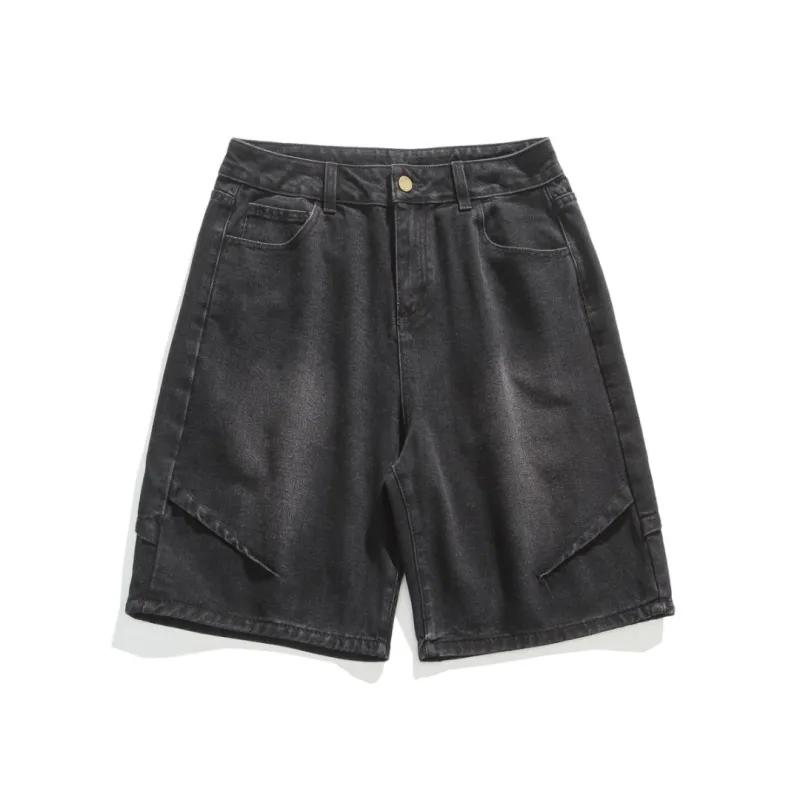 SNOW FLYING Denim Shorts Unisex-0