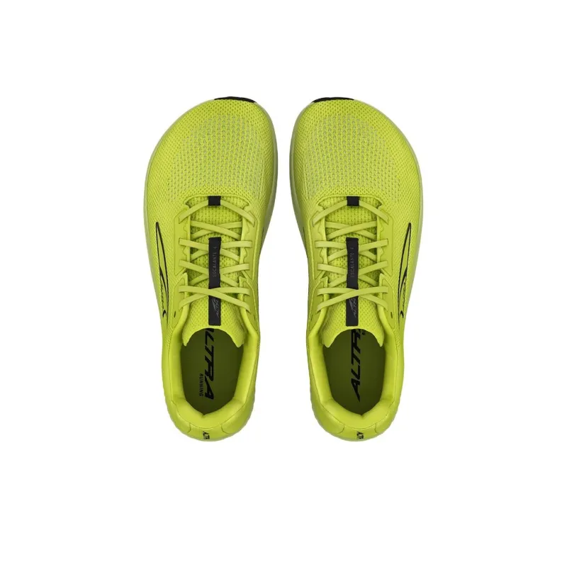 Altra Low Top Running Shoes Men's Yellow Green-3