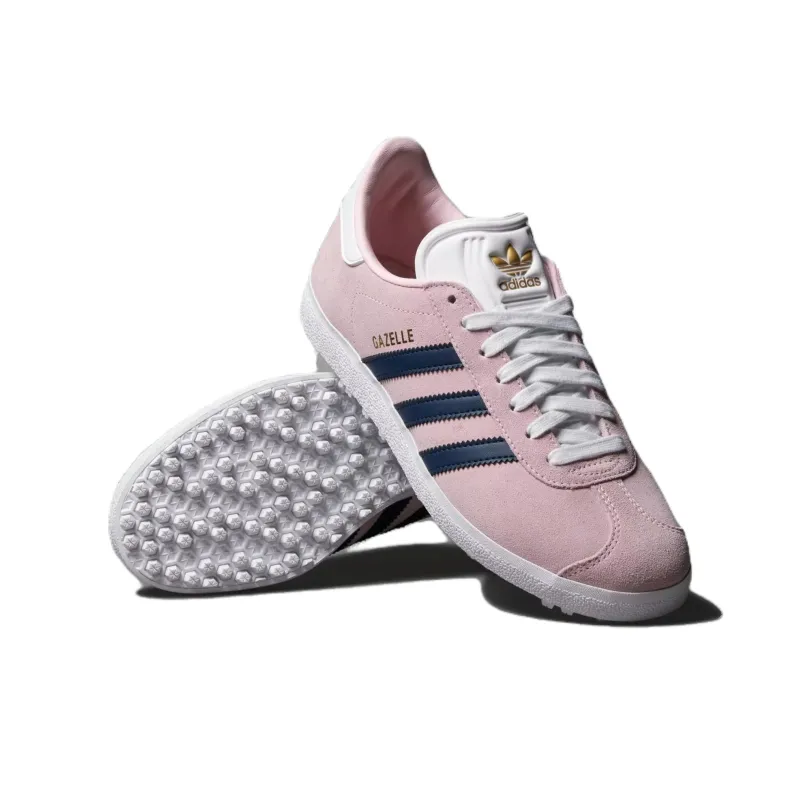 Adidas Gazelle Spikeless Golf Clear Pink Night Indigo Women's-3