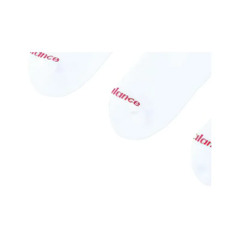 New Balance Sneaker Lengh Socks 3Pack Running Socks Men's 3 Pack White-2