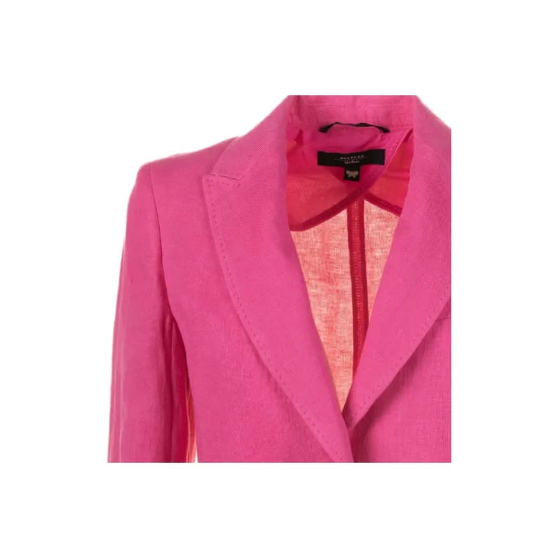 WEEKEND MaxMara Single Breasted Long Sleeved Jacket-2