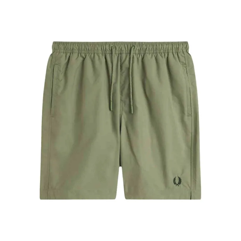 FRED PERRY Logo embroidered Shorts-4