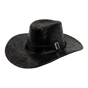 Yalu PU Leather Bucket Hats Unisex