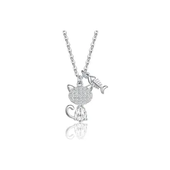 ZEGL Synthetic Cubic Zirconia Necklaces Women's