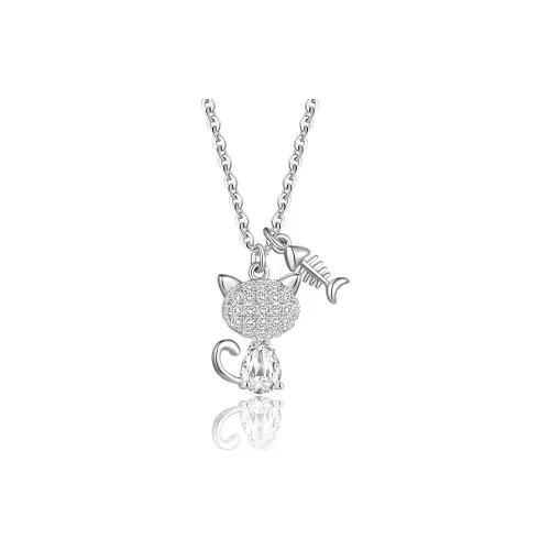 ZEGL Synthetic Cubic Zirconia Necklaces Women's