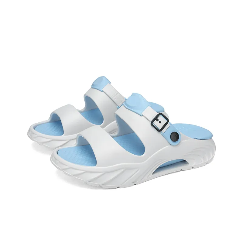 OUGLEMEN Quiet Slip Resistant Odor Resistant Abrasion Resistant Slide Slippers Unisex Box-18