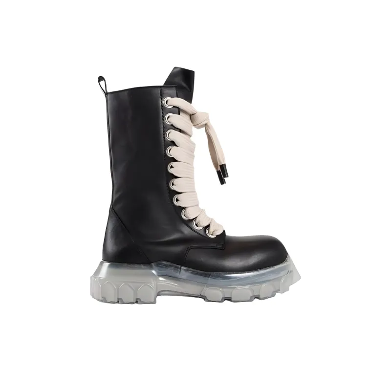 RICK OWENS/RO Ankle Boots Men's Black-1