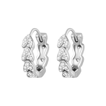 Daisy Dream Full Sterling Silver Earrings Women's
