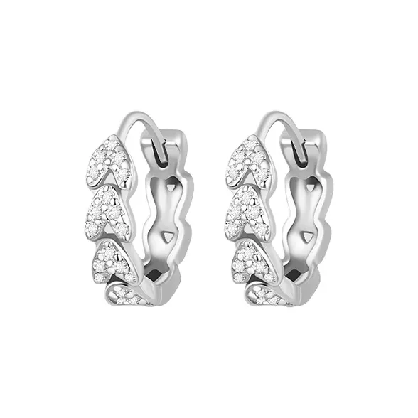 Daisy Dream Full Sterling Silver Earrings Women's-0