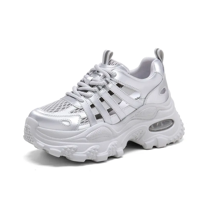 C°BANNER Support Breathable Low Top Chunky Sneakers Women's-6