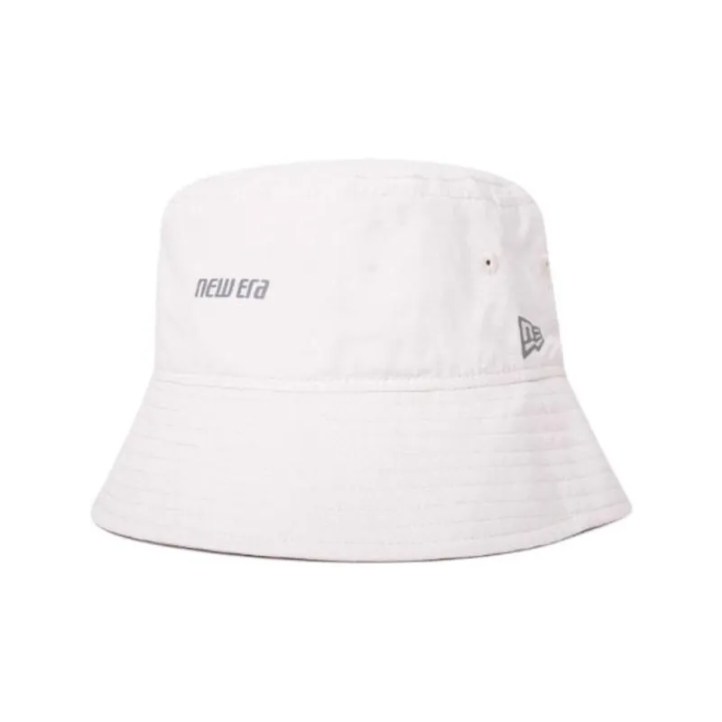 New Era Polyester Bucket Hats Unisex White-0
