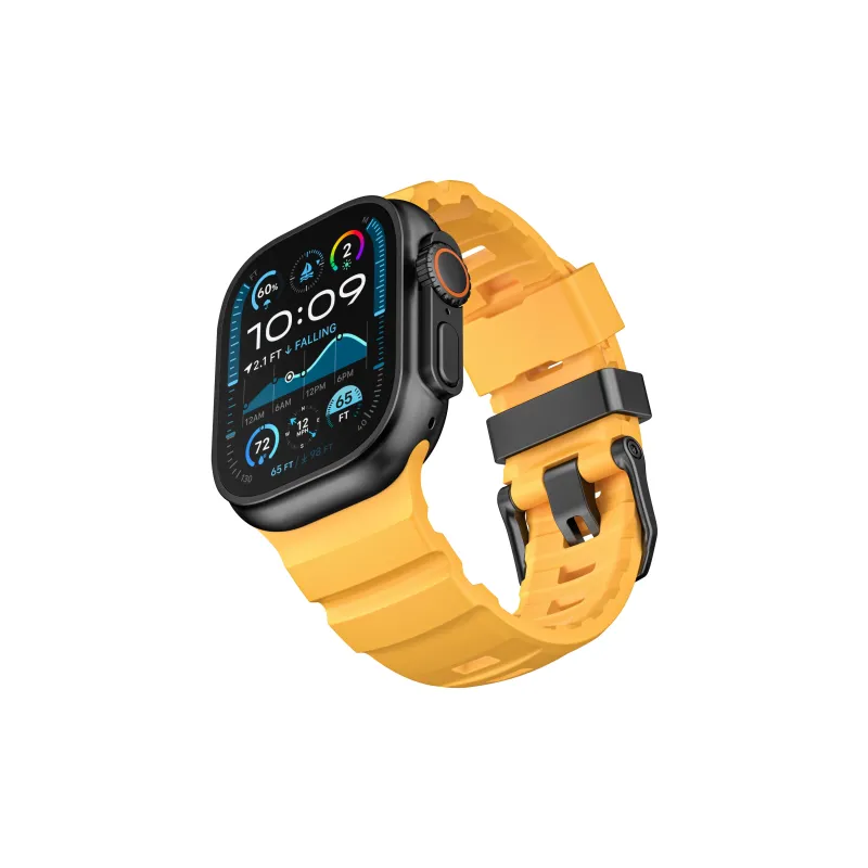 KVZUVUU Apple Compatibility Watch Band Rubber Material-16