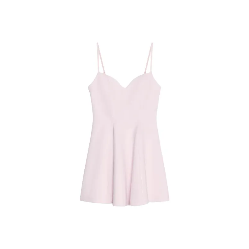 ZARA Slip Dresses Women's Pink-0