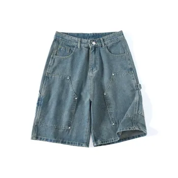 MIIOW Trendy Party Collection Cooling Summer Collection Denim Shorts Unisex