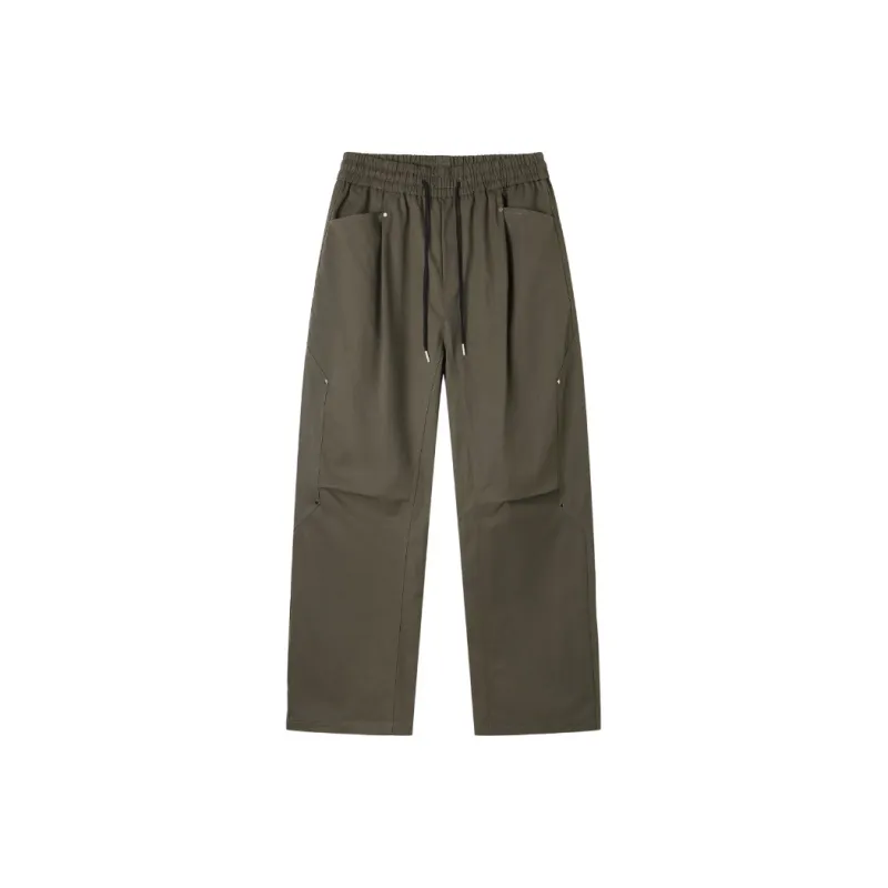 TONYBEAR Casual Pants Men Army Green-0
