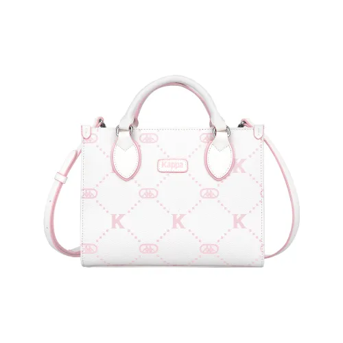 Kappa Polyvinyl Chloride Crossbody Handbag Small Size Women's Cherry Blossom Pink