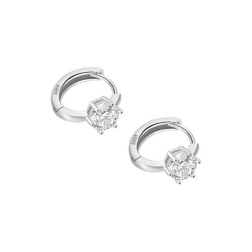 Daisy Dream Full Sterling Silver Earrings Women's