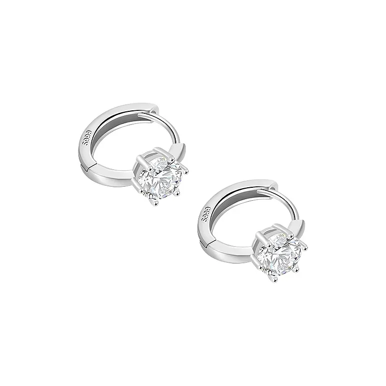 Daisy Dream Full Sterling Silver Earrings Women's-0