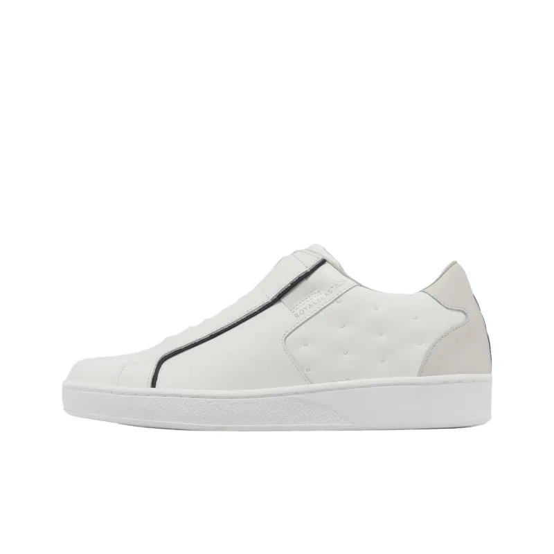 ROYAL ELASTICS Adelaide Lu Low Top Skateboard Shoes Men's White Beige-0