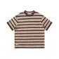 Khaki Red Stripes