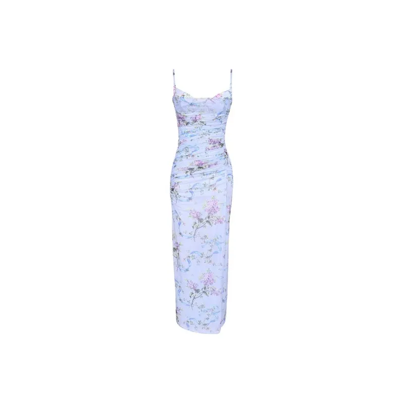 HOUSE OF CB SS25 Lini Slip Dress Women's-0