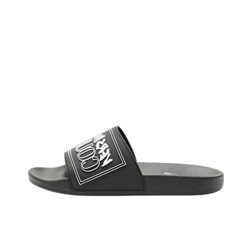 VERSACE JEANS COUTURE Slide Slippers Men's Black