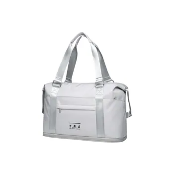 361° Polyester Portable Luggage Bag Storage Bag Travel Bag Women's Gray