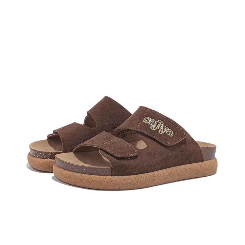 Safiya PU Polyurethane Abrasion Resistant Slide Slippers Women's-2