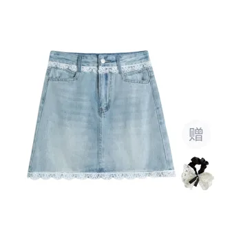 TUSHIFEI Denim Short Skirts Women's