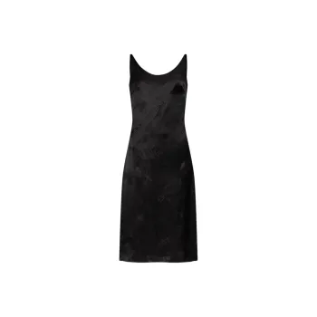 Balenciaga Sleeveless Dress Women's Black