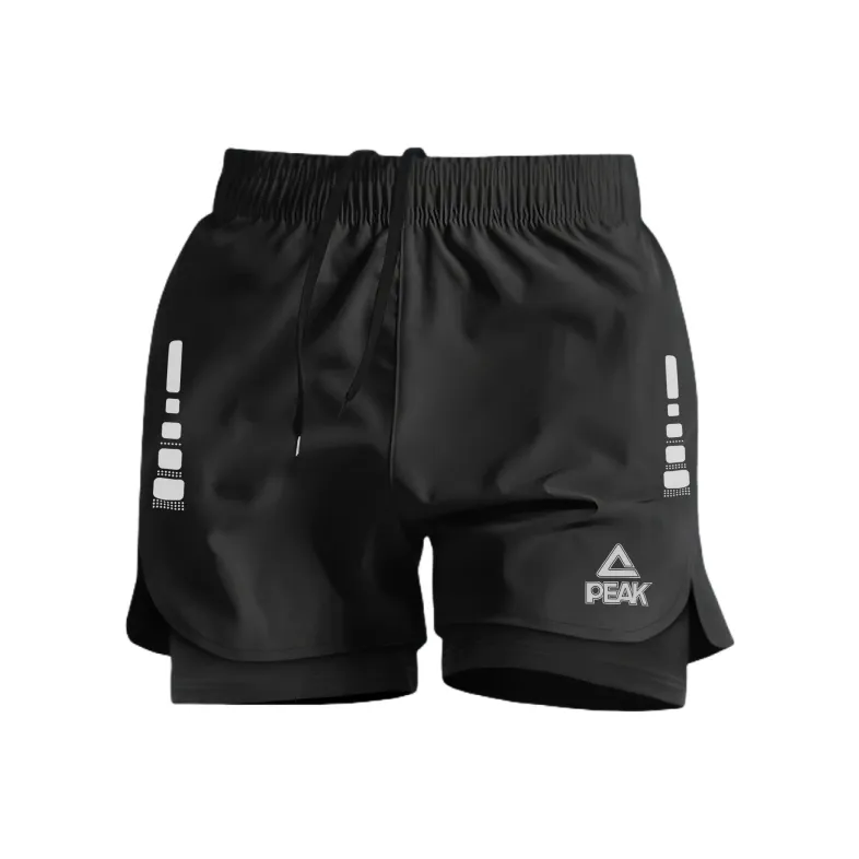 PEAK Sports Shorts Unisex Black-0