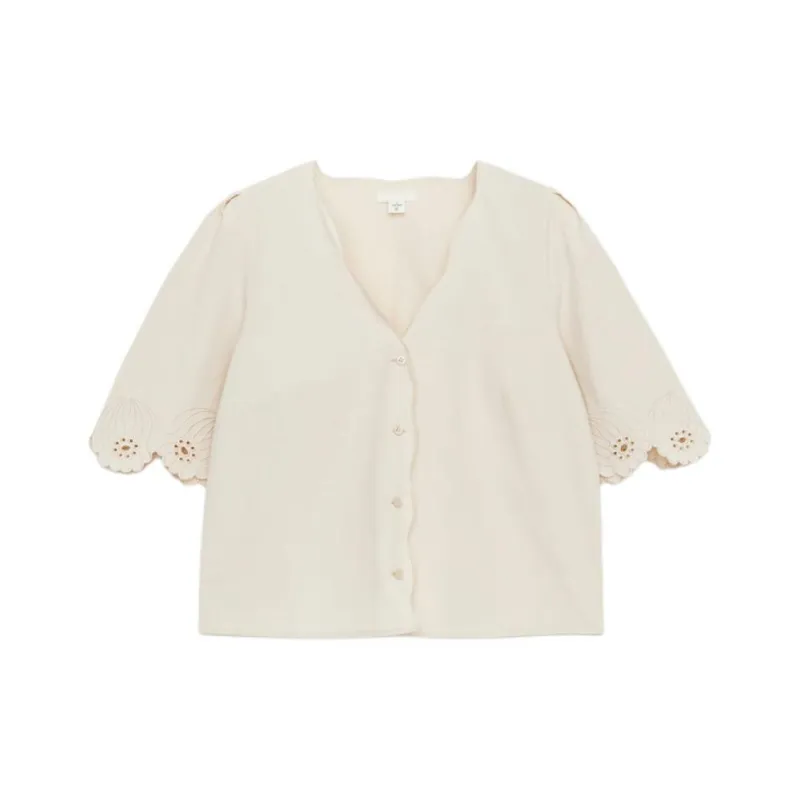 ARKET Shirts Women's Ecru-0